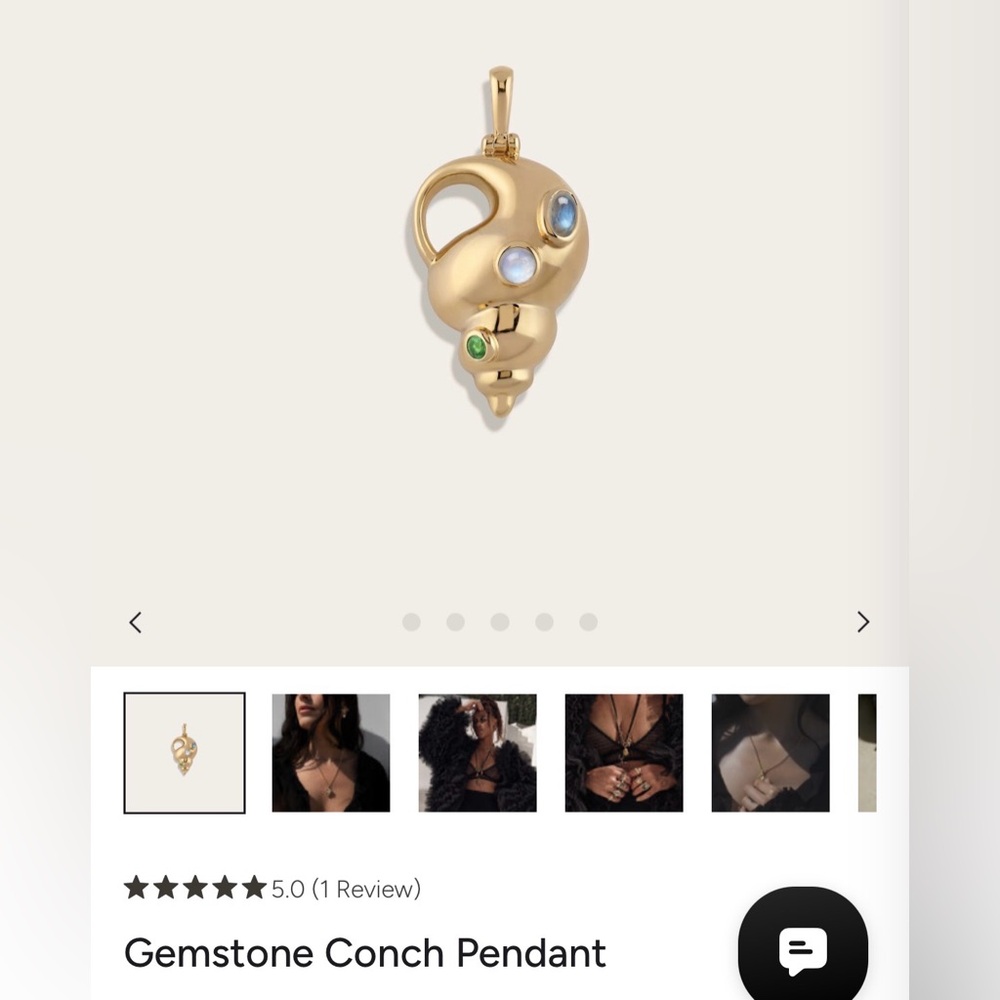Awe Inspired Conch Pendant